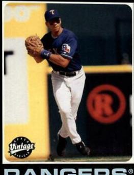 Alex Rodriguez #63 Baseball Cards 2002 Upper Deck Vintage