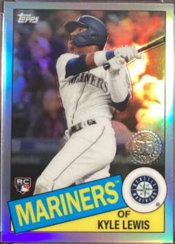 Kyle Lewis #85TC-22 Baseball Cards 2020 Topps Chrome 1985