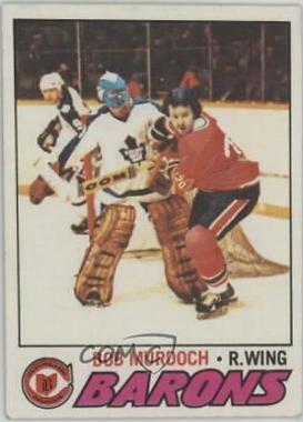 Bob Murdoch #39 Hockey Cards 1977 Topps