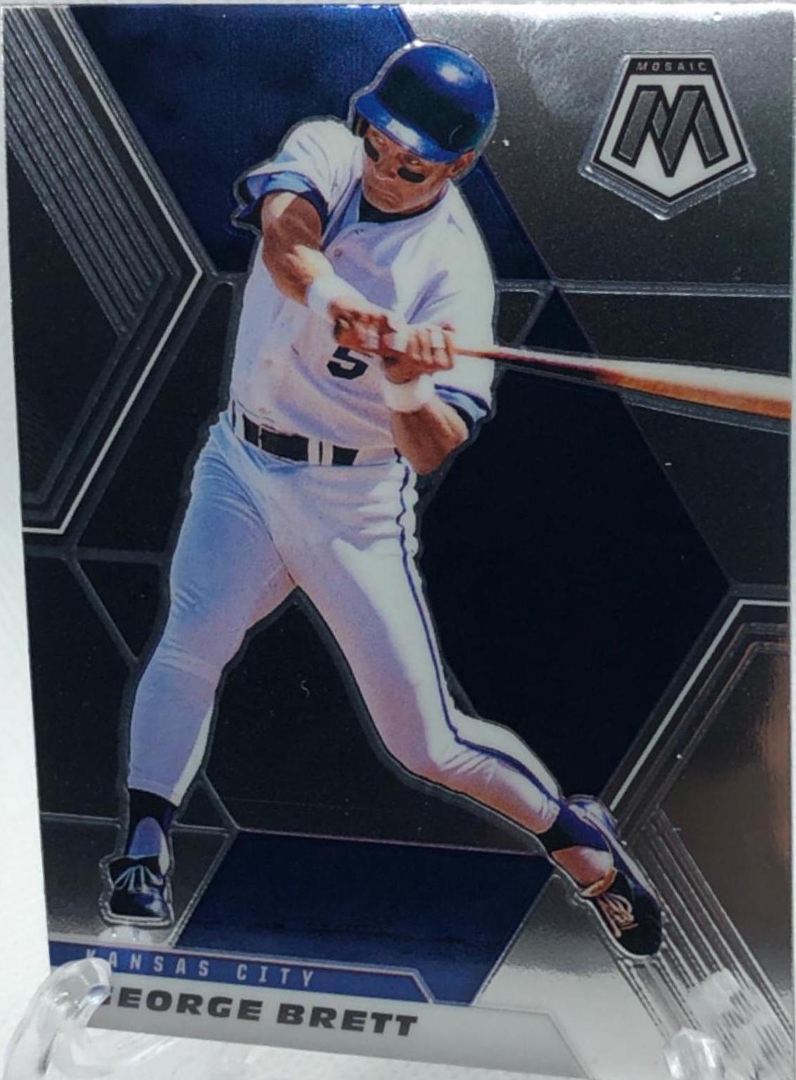 George Brett #167 Baseball Cards 2021 Panini Mosaic