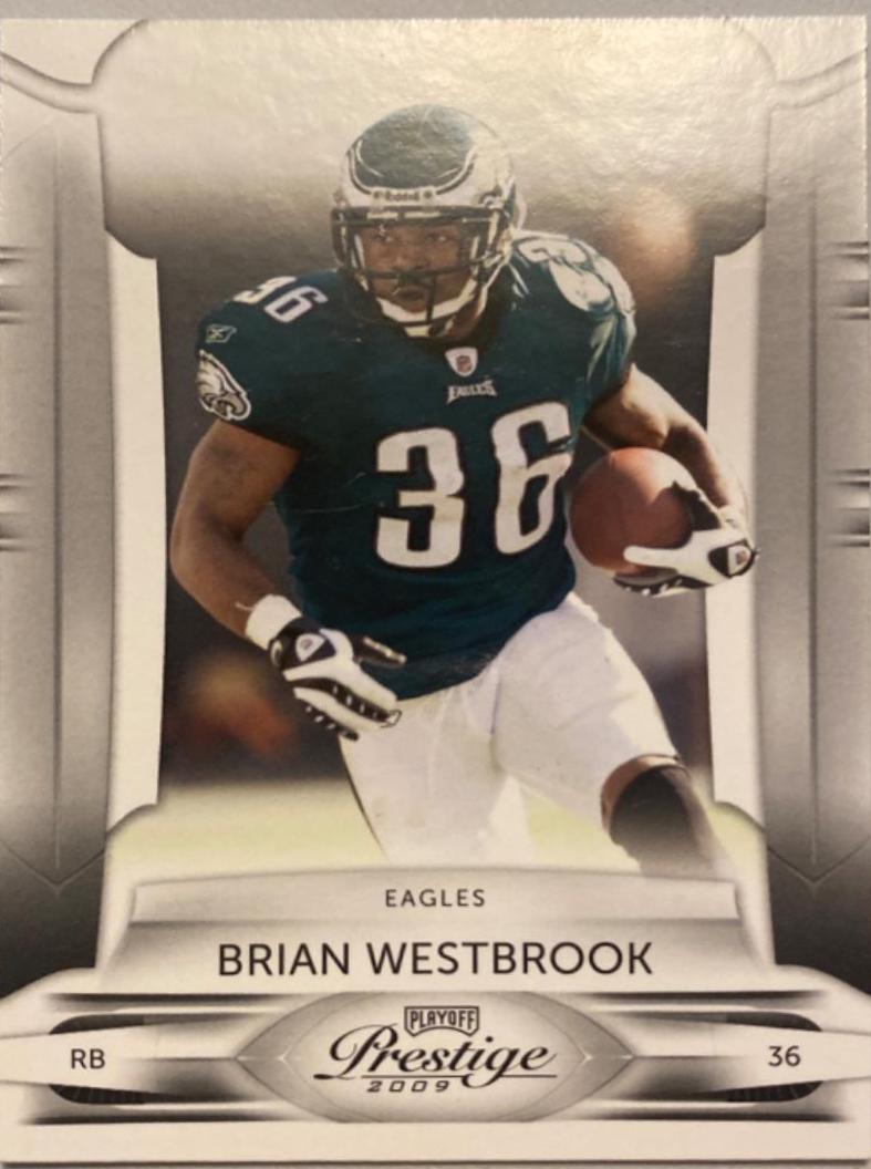 Brian Westbrook #74 2009 Playoff Prestige Football