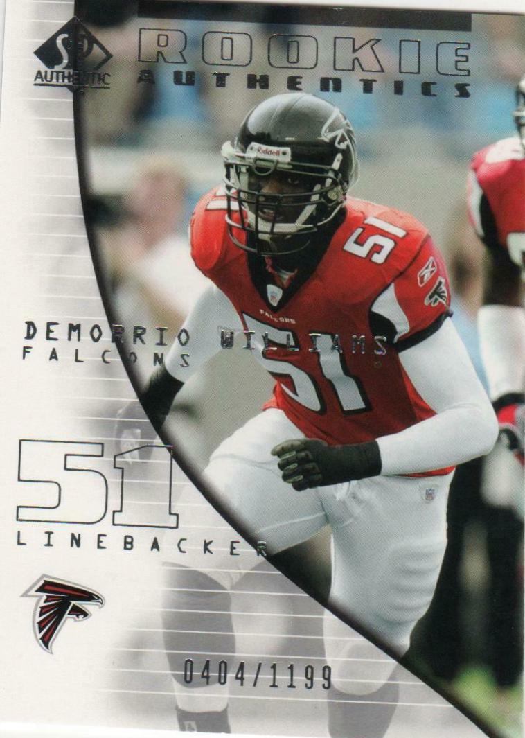 Demorrio Williams #123 2004 Sp Authentic Football