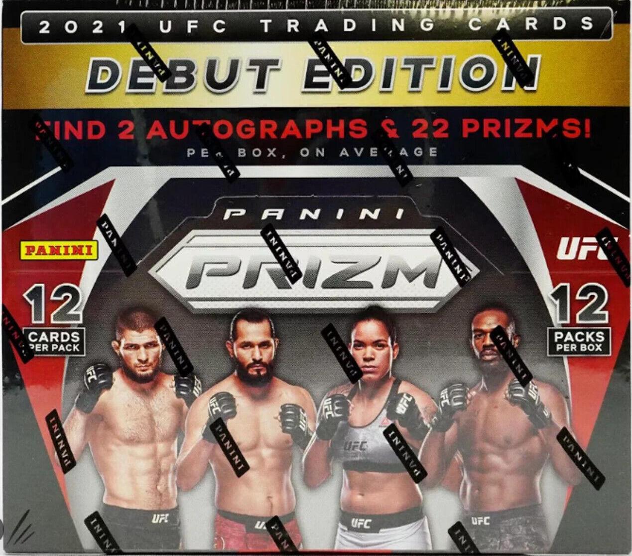 Hobby Box Ufc Cards 2021 Panini Prizm UFC