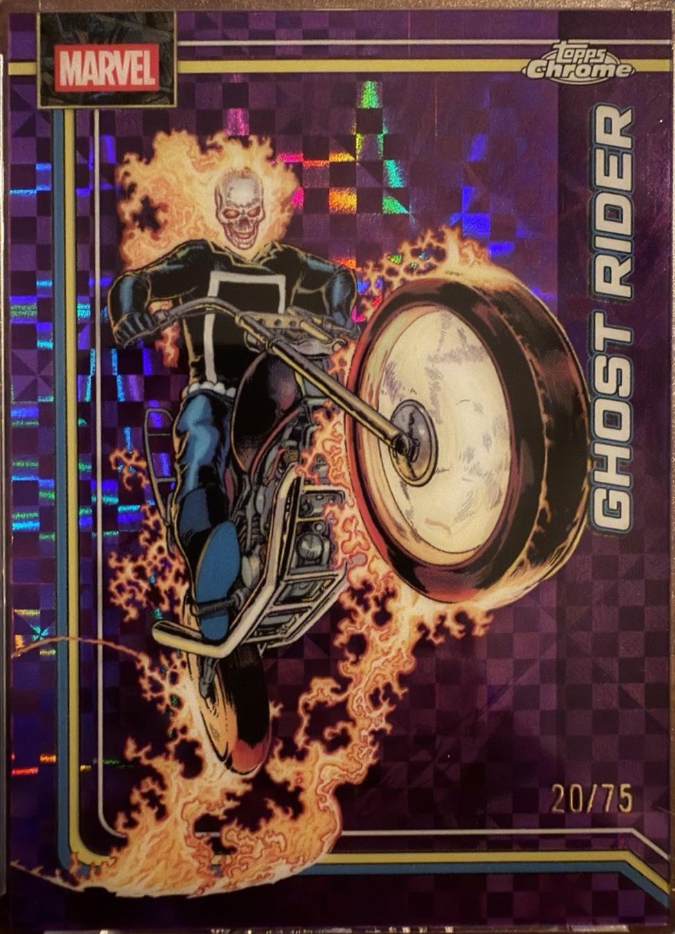 Ghost Rider [Purple X-Fractor] #41 Prices | Marvel 2026 Topps