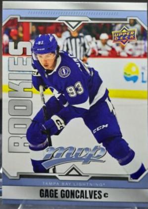Gage Goncalves #235 Hockey Cards 2024 Upper Deck MVP