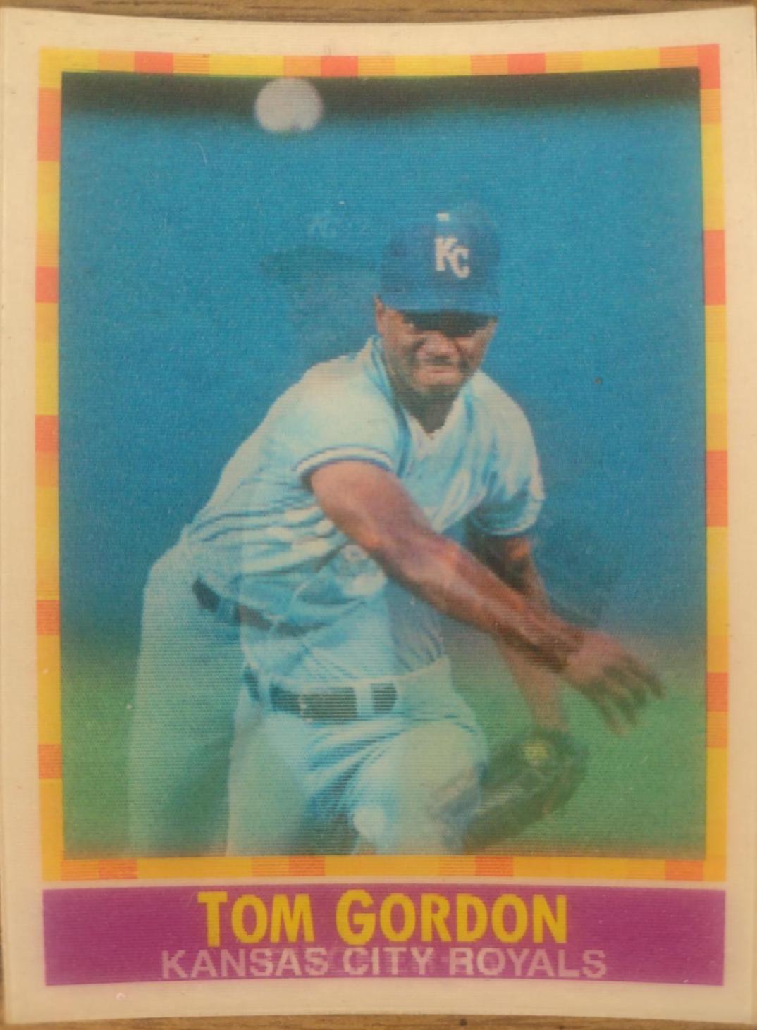 Tom Gordon #30 Baseball Cards 1990 Sportflics