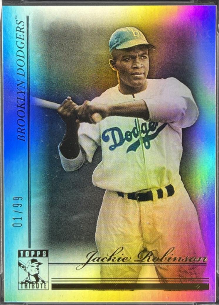 Jackie Robinson [Black] #9