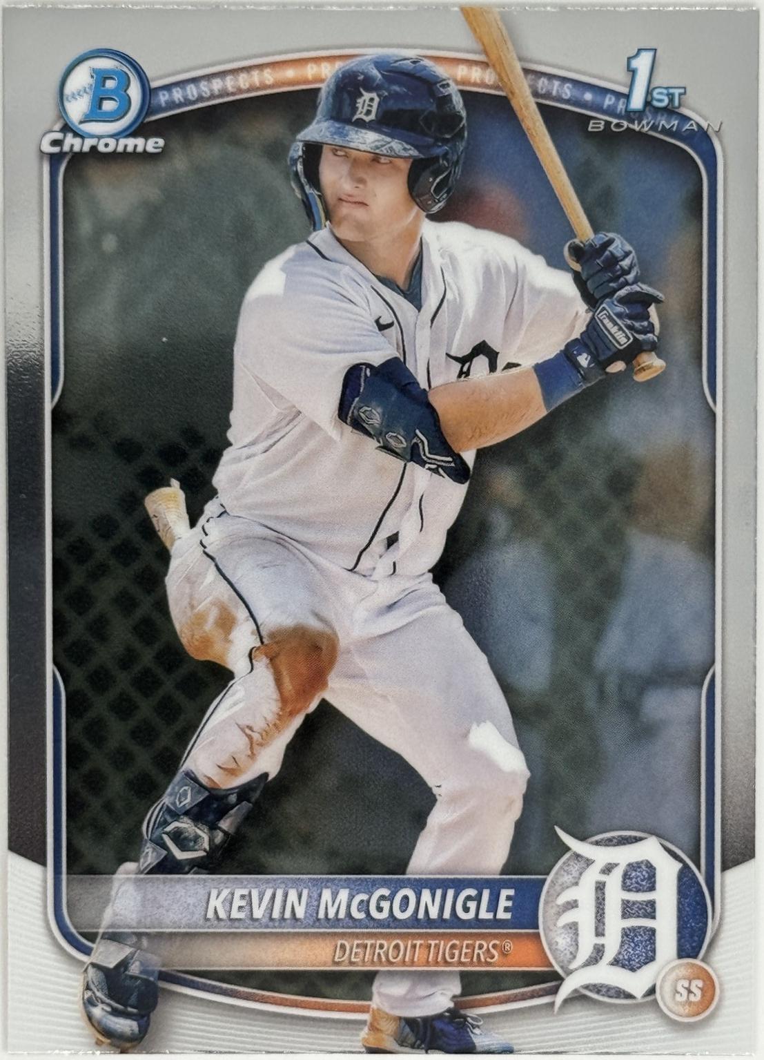 Kevin McGonigle #BCP-79 Baseball Cards 2025 Bowman Chrome Prospects