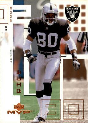Jerry Rice #172 Football Cards 2002 Upper Deck MVP