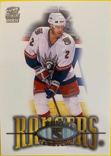 Brian Leetch #163 2000 Pacific Paramount Hockey