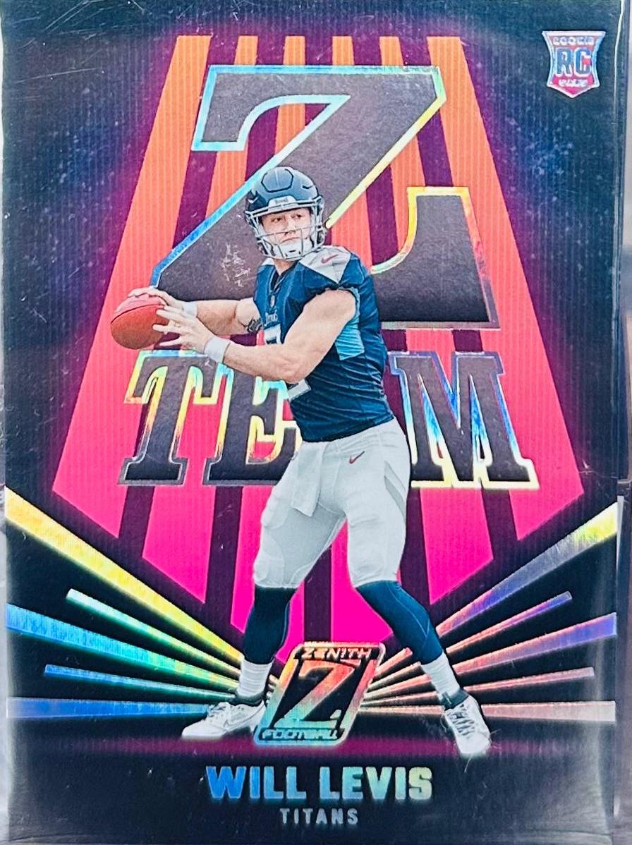 Will Levis #24 Football Cards 2023 Panini Zenith Z-Team