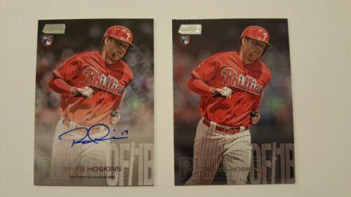 Rhys Hoskins #SCA-RH 2018 Stadium Club Baseball Autographs