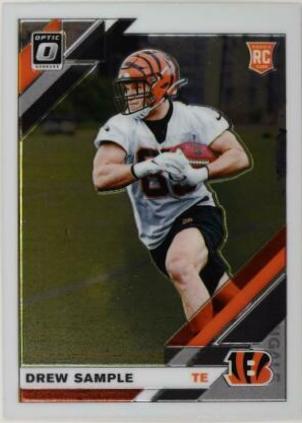 Drew Sample #125 Football Cards 2019 Donruss Optic