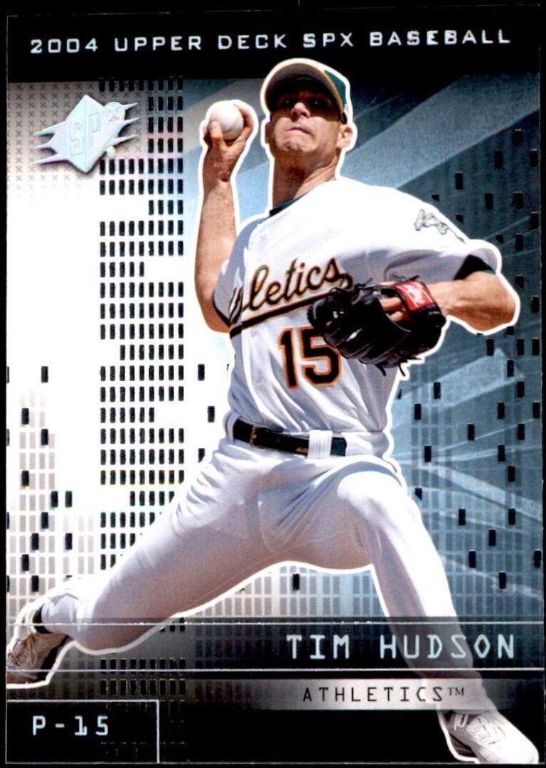 Tim Hudson #12 Baseball Cards 2004 Spx