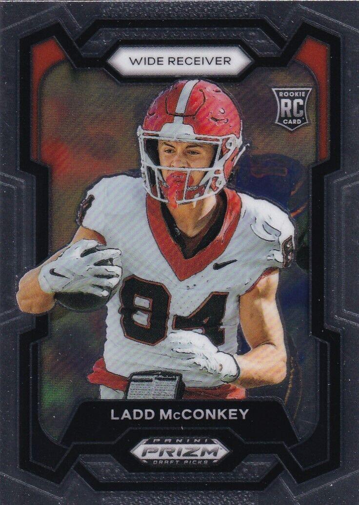 Ladd McConkey #180 Football Cards 2024 Panini Prizm Draft Picks