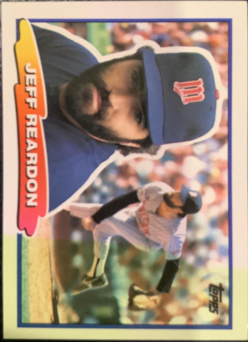 Jeff Reardon #10 Baseball Cards 1988 Topps Big
