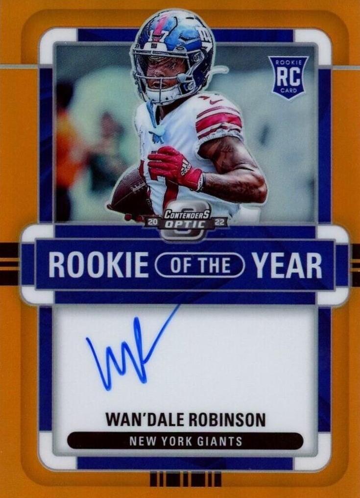 Wan'Dale Robinson [Rookie of the Year Autograph Orange] #ROY-WR