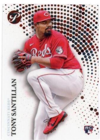 Tony Santillan #247 Baseball Cards 2022 Topps Pristine