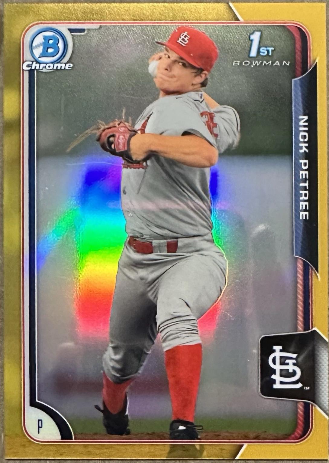 Nick Petree [Gold Refractor] #BCP84