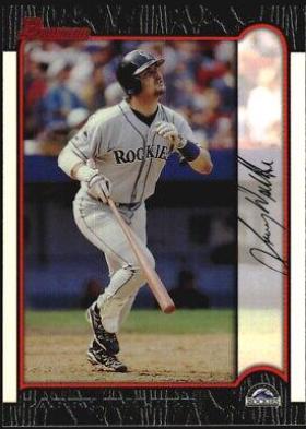 Larry Walker #31 Baseball Cards 1999 Bowman