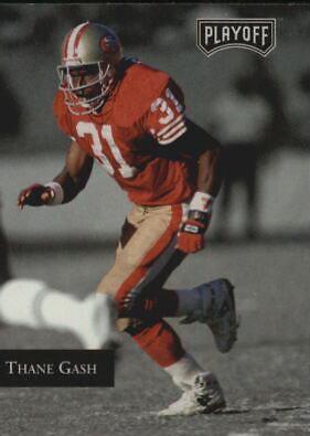 Thane Gash #46 Football Cards 1992 Playoff