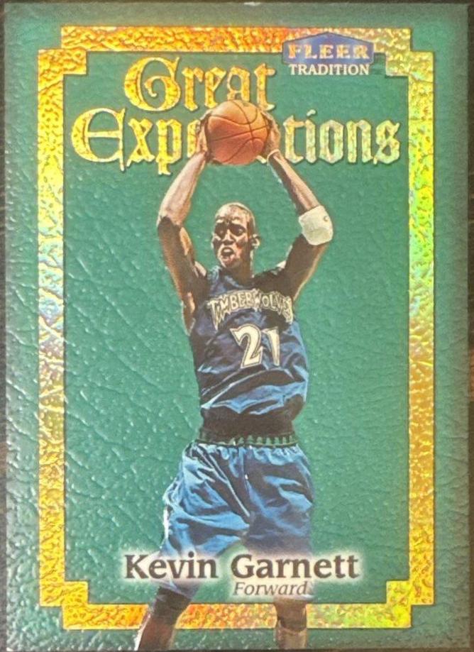 Kevin Garnett #5 GE Basketball Cards 1998 Fleer Great Expectations