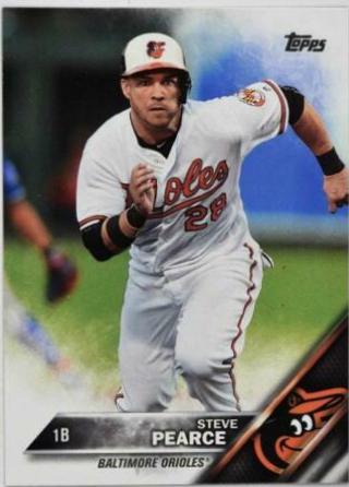 Steve Pearce #US64 2016 Topps Update Baseball