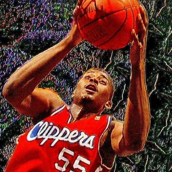 Lorenzen Wright #180 Basketball Cards 1996 Fleer Metal