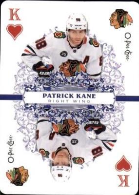 Patrick Kane #K Hockey Cards 2022 O Pee Chee Playing Cards
