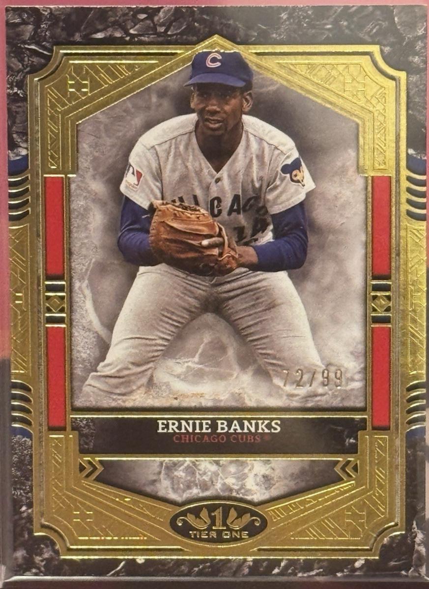 Ernie Banks [Holo Gold Foil] #13