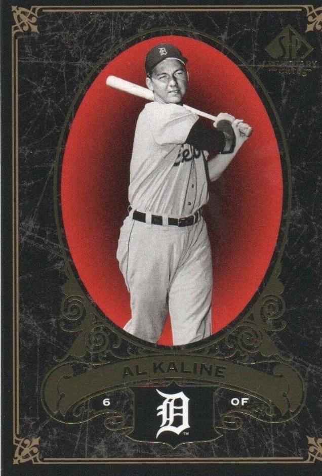 Al Kaline #35 Baseball Cards 2007 SP Legendary Cuts
