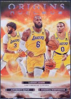 Russell Westbrook, Anthony Davis, LeBron James