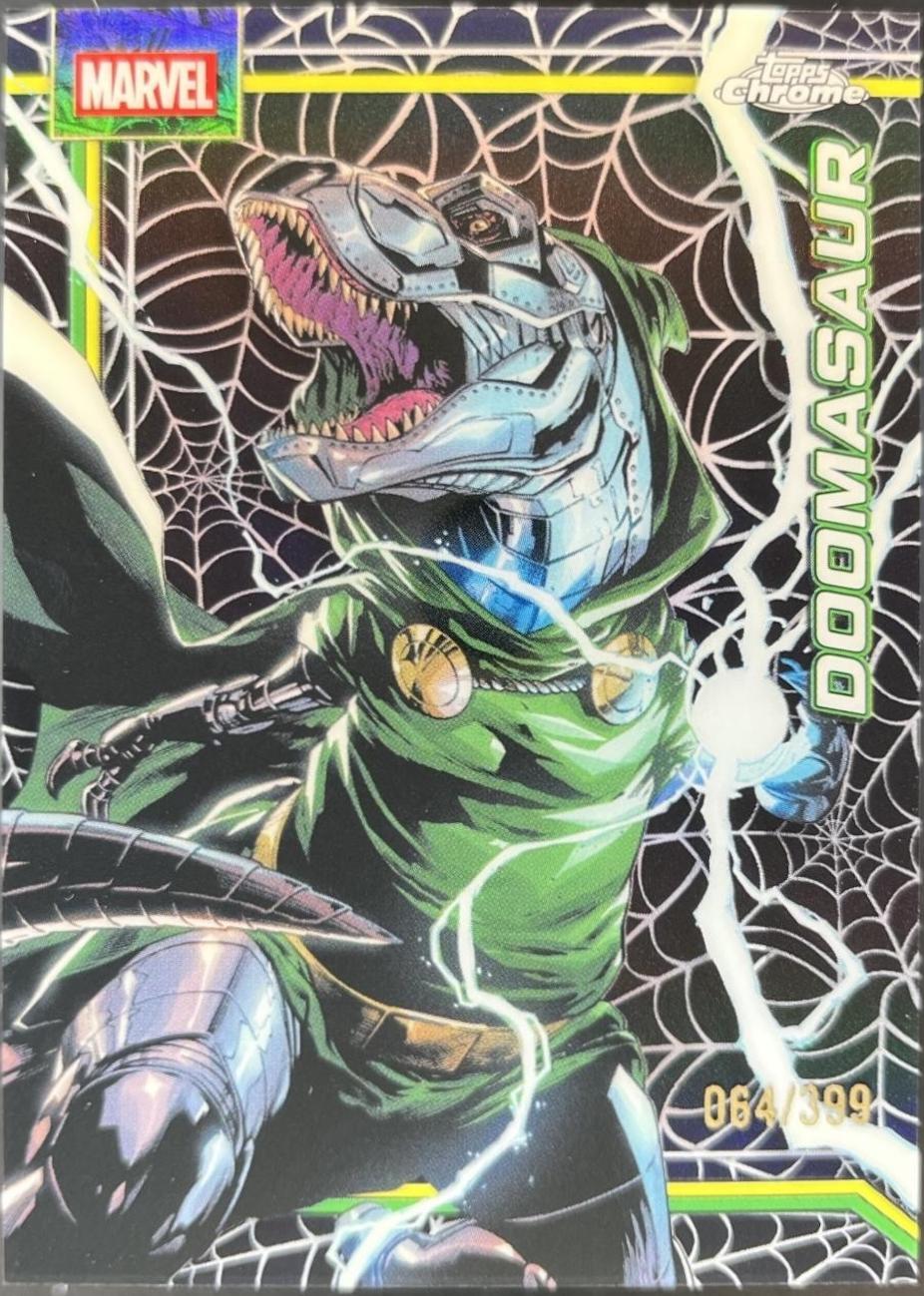 Doomasaur Spider-Web Refractor
