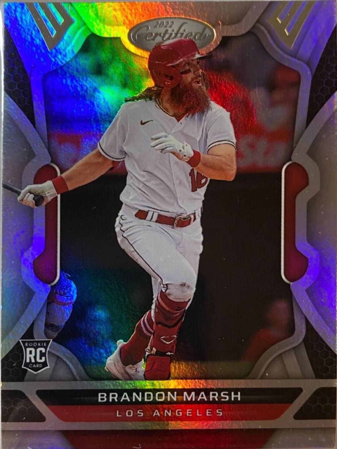 Brandon Marsh #1 Baseball Cards 2022 Panini Chronicles Certified