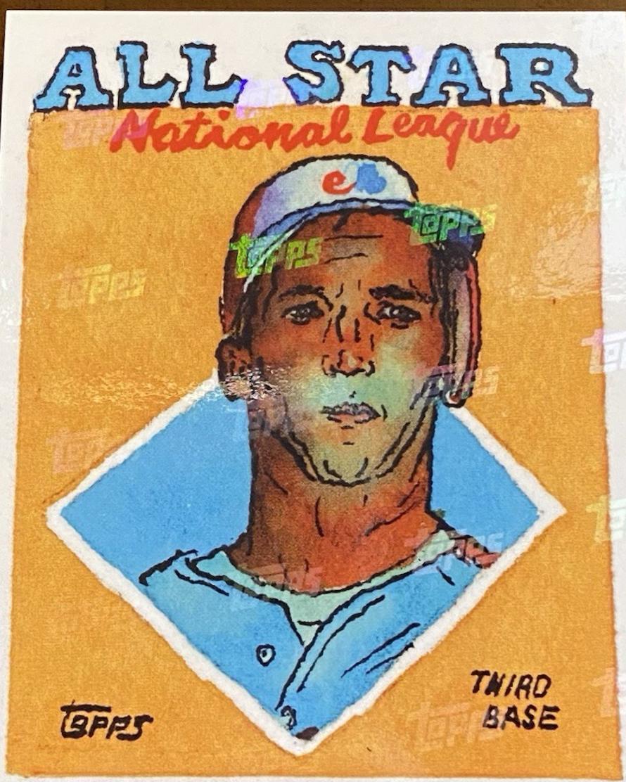Tim Wallach [Topps Logo Laminate] #15