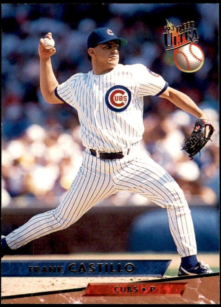 Frank Castillo #16 Baseball Cards 1993 Ultra
