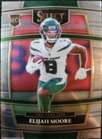 Elijah Moore #56 Football Cards 2021 Panini Select