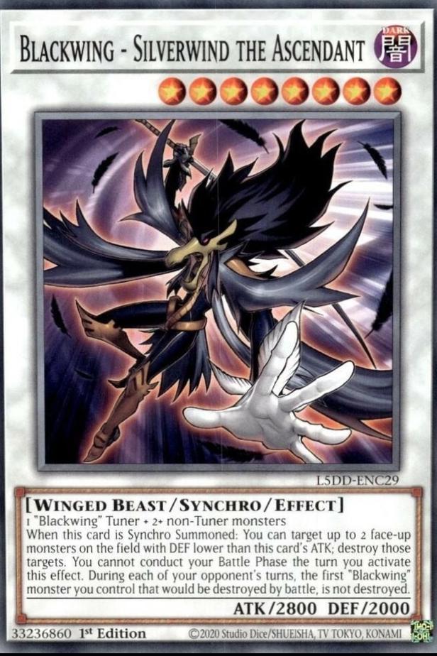 2025 Blackwing - Silverwind the Ascendant L5DD-ENC29