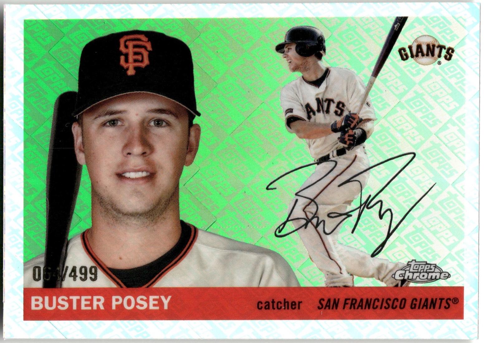Buster Posey [Topps Refractor] #500 Prices | 2025 Topps Chrome