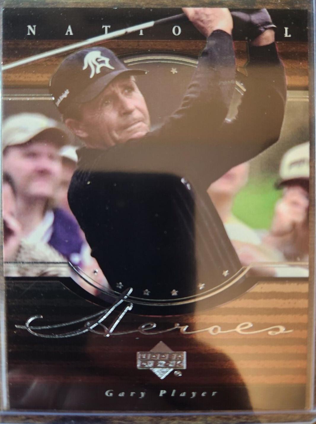 Gary Player #NH12 Golf Cards 2001 Upper Deck National Heroes