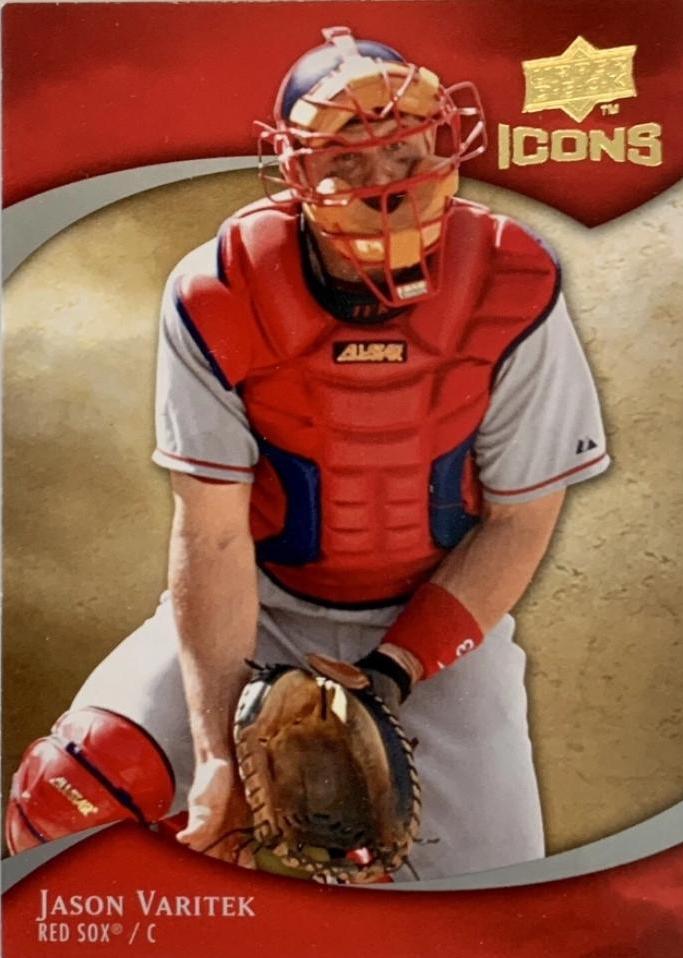 Jason Varitek #47 Baseball Cards 2009 Upper Deck Icons