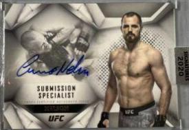 Gunnar Nelson #SUS-GN Ufc Cards 2020 Topps UFC Striking Signatures Submission Specialist