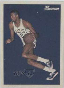 Bill Russell #82 Basketball Cards 2009 Bowman '48