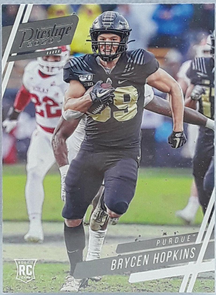 Brycen Hopkins #5 Football Cards 2020 Panini Chronicles Draft Picks Prestige