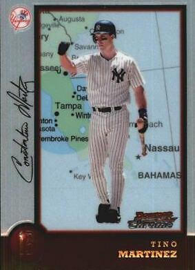 Tino Martinez #43 Baseball Cards 1998 Bowman Chrome International