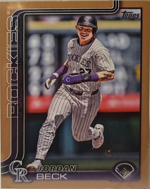 Jordan Beck #139 2025 Topps Baseball