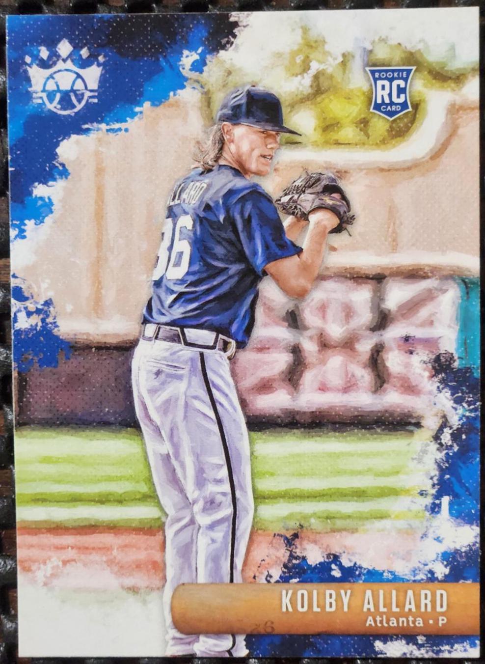 Kolby Allard #61 Baseball Cards 2019 Panini Diamond Kings