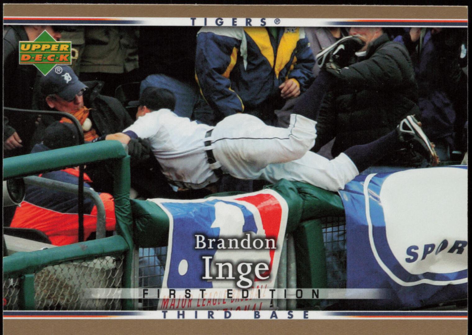 Brandon Inge #85 Baseball Cards 2007 Upper Deck First Edition