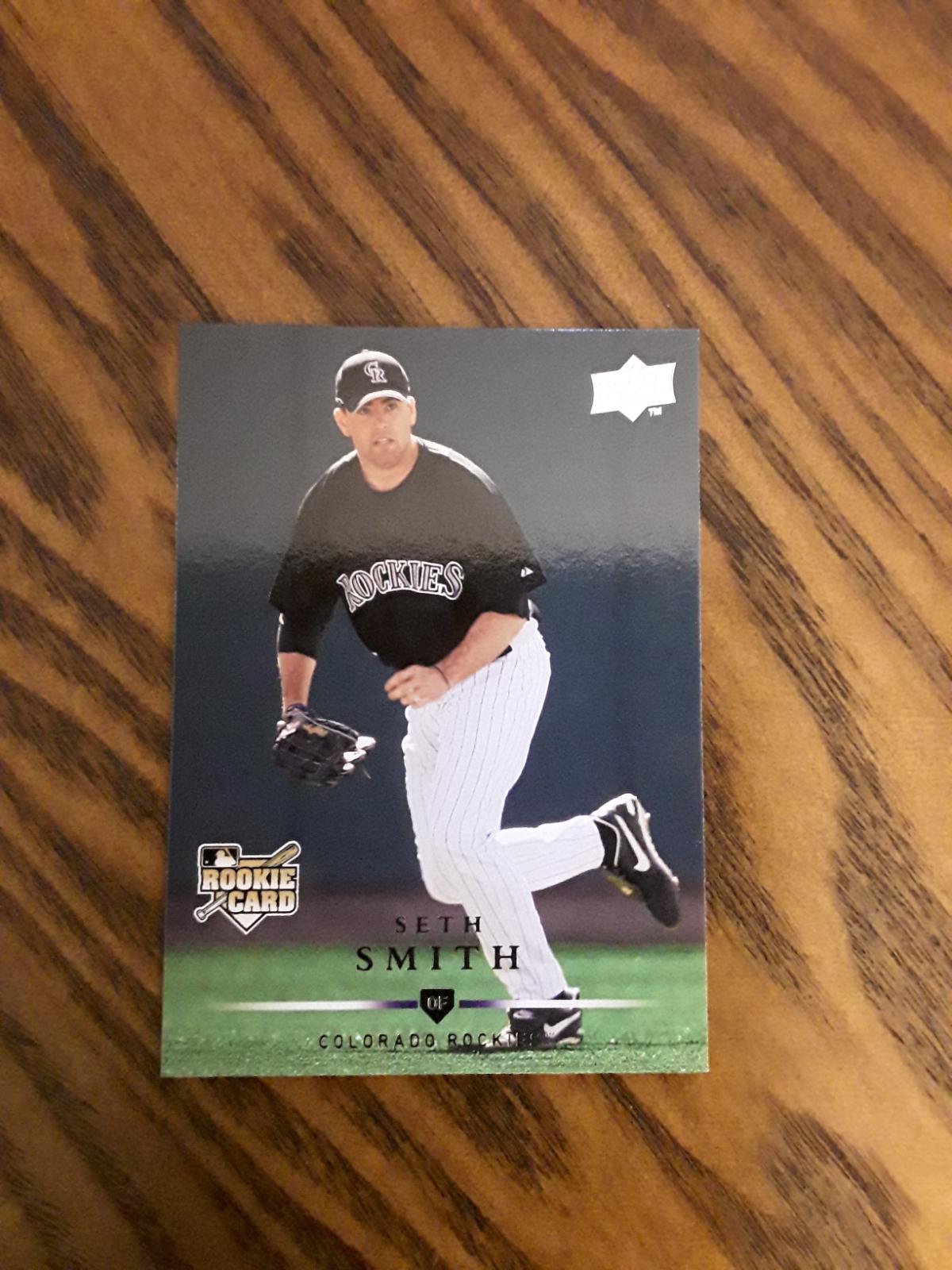 Seth Smith #343 Baseball Cards 2008 Upper Deck