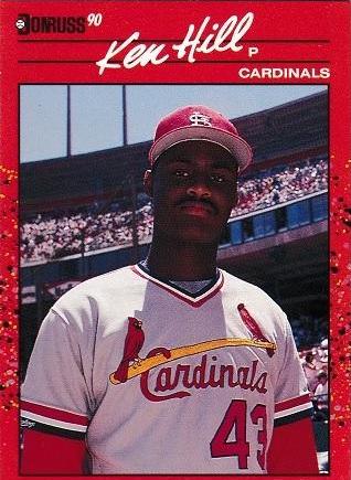 Ken Hill #397 Baseball Cards 1990 Donruss